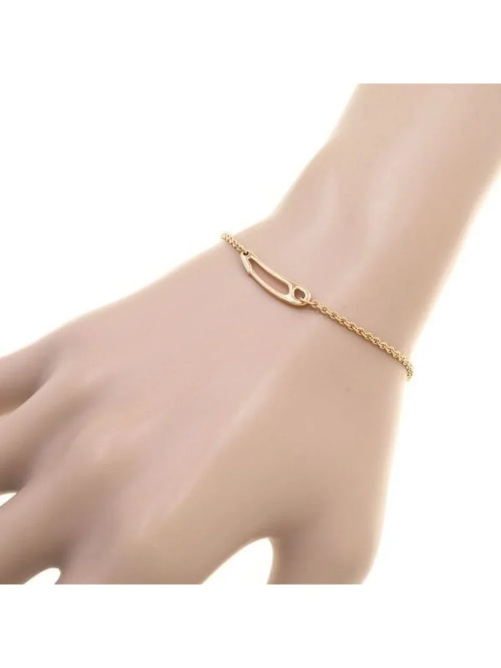 Hermes Chaine D'ancre Mini Punk Bra Bracelet